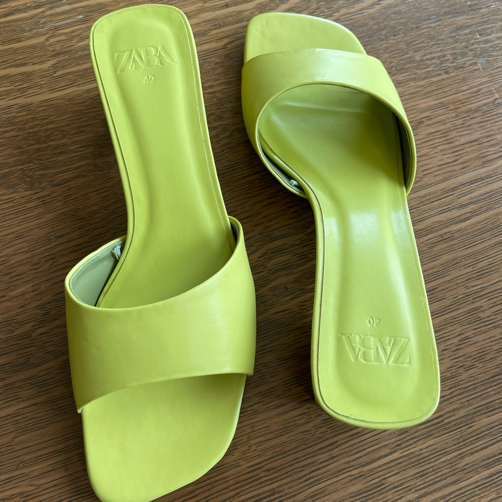 Zara Slip On Heels